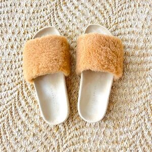 Jenni Kayne Shearling Slide Sandal